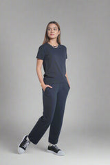 Bambians Midnight Black Blissful Co-ord Set