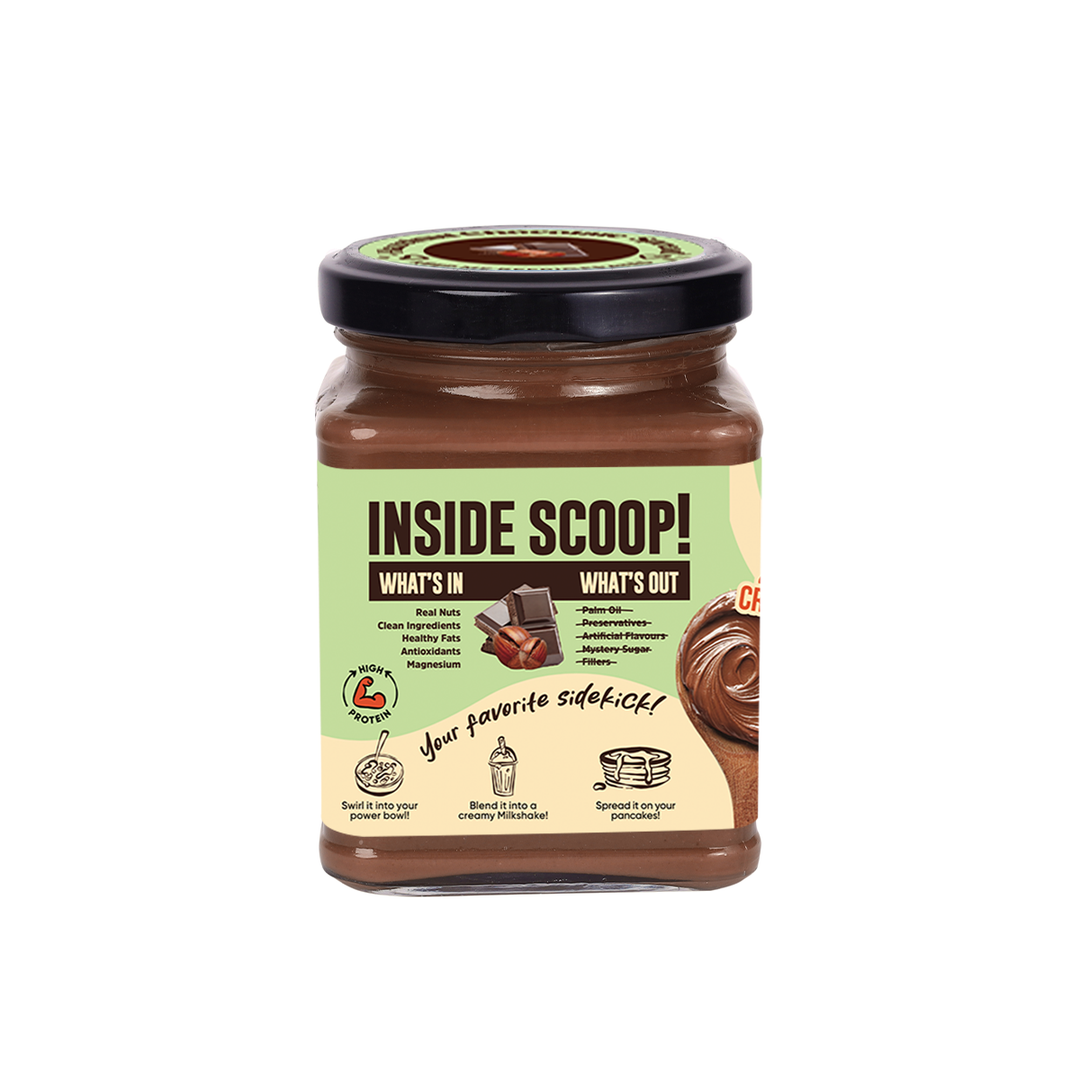 HAZELNUT CHOCOLATE SPREAD CREAMY (Vegan)