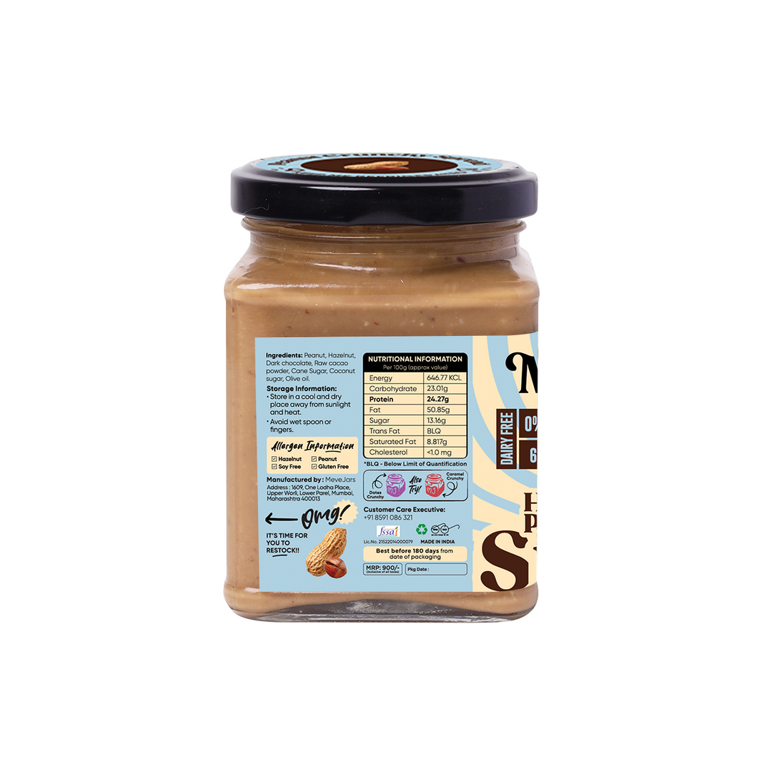 Peanut Hazelnut Spread - Crunchy