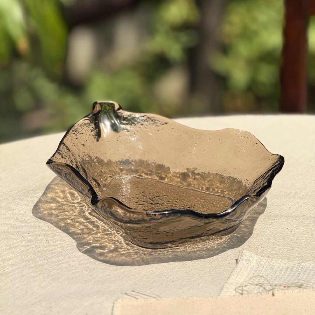 Muun Home Lava Glass Bowl