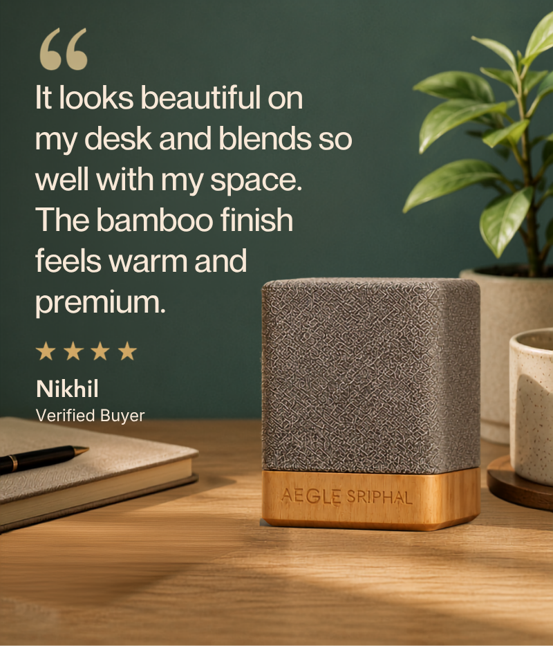 Bamboo Bluetooth Speaker