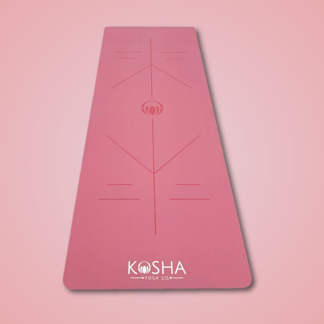 Kosha Yoga Watermelon PUre Align Yoga Mat