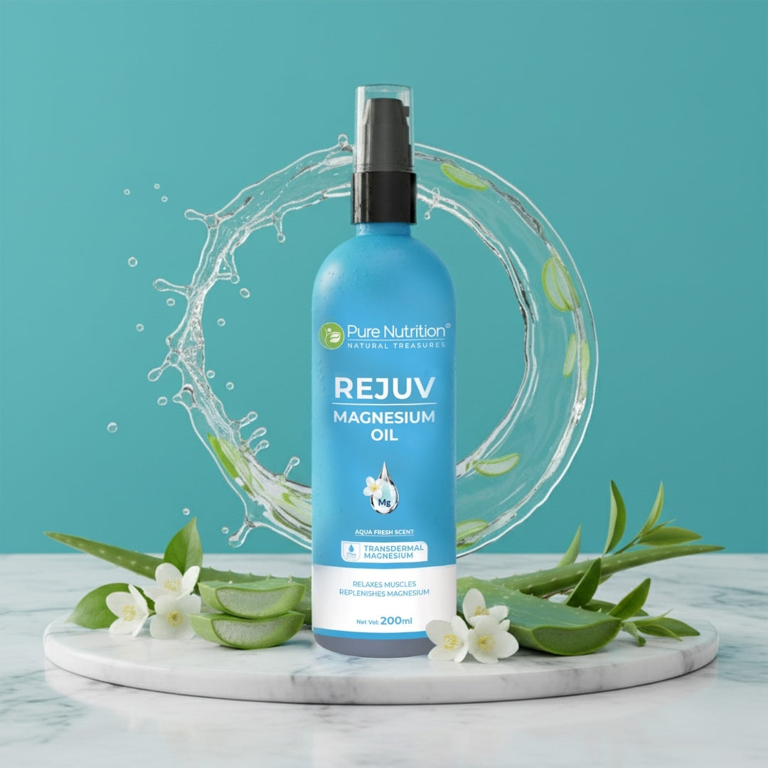 Rejuv Magnesium Oil with Aloe Vera & Jasmine  Muscle & Relaxation Spray
