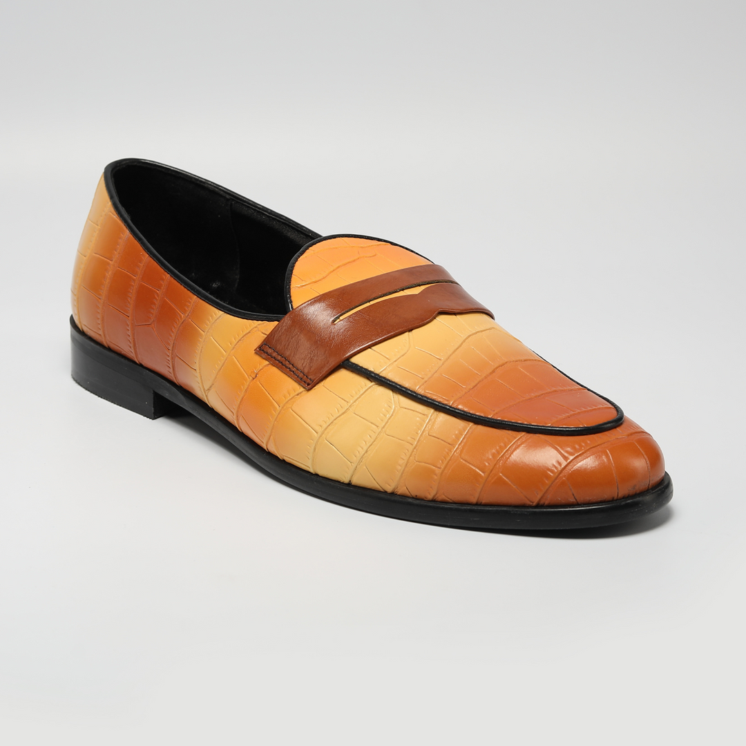 Monkstory Magnificos Faded Slip Ons - Tan/Brown