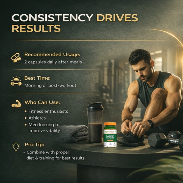 Fadogia Agrestis + Tongkat Ali + Boron Natural Testosterone Support | 60 Tablets