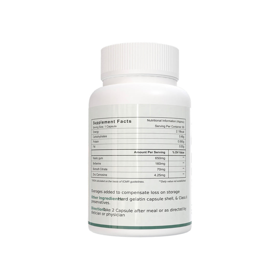 Autoimmunity Care H Pylori Care | Gastric Health | Gastric Wellness with Mastic Gum, Bismuth & Berberine | Reduce H. pylori, Repair Stomach Lining, and Ease Digestive Discomfort