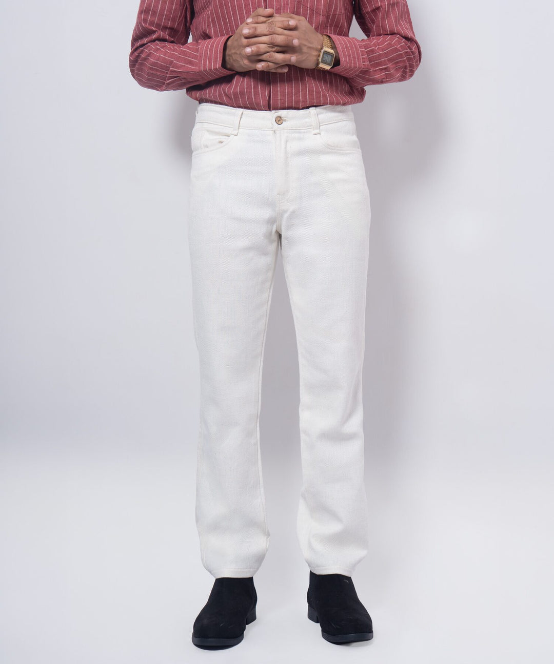 Natural Raw Denim Pant image