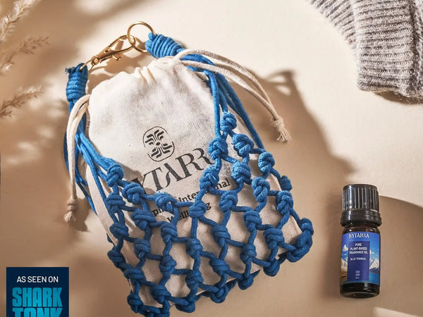 Nytarra Aroma Sachet - Blue Tranquil | Reusable & Refillable Wardrobe Freshener | Toxin-Free, Phthalate-Free