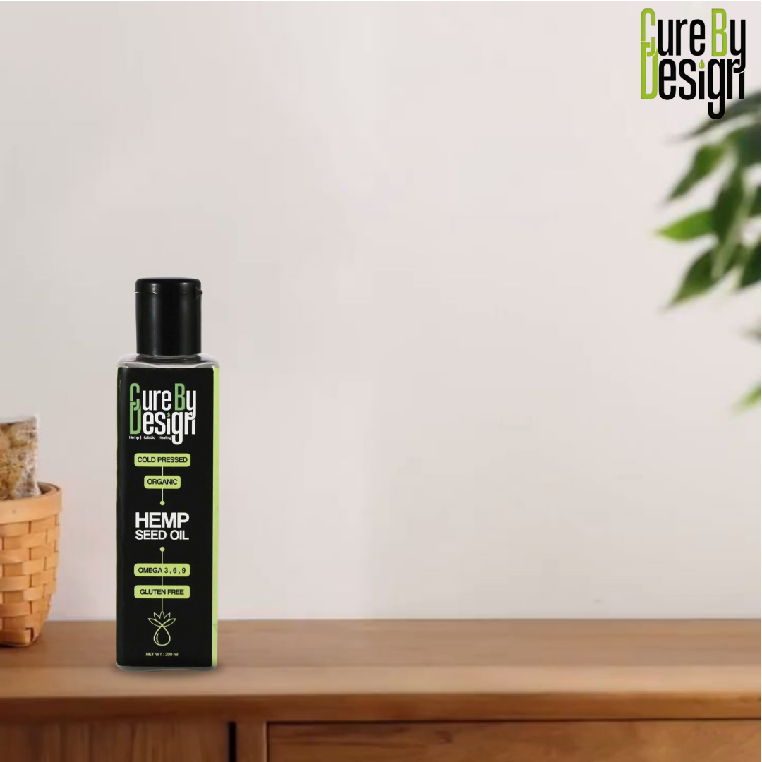 Cure by design Hemp Seed Oil 200ml