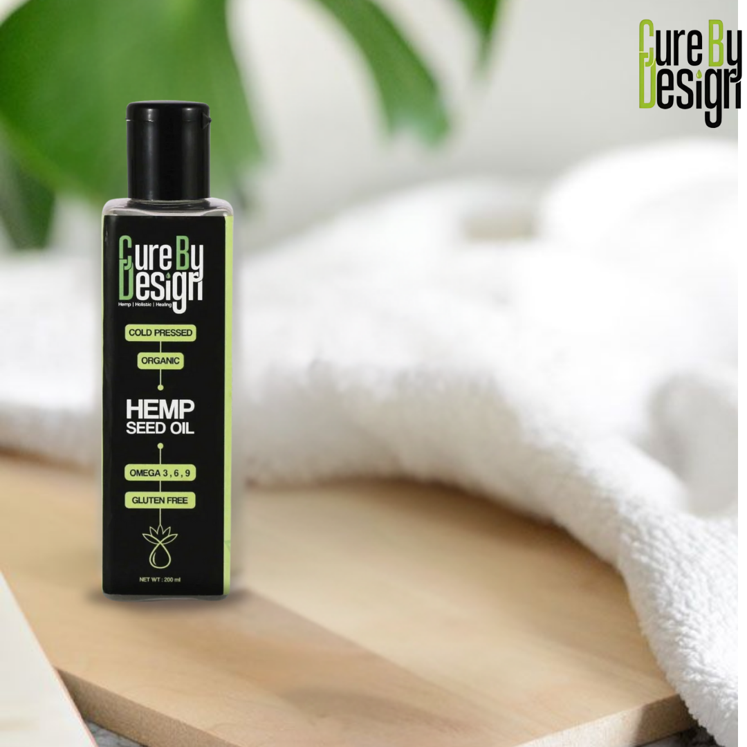 Cure by design Hemp Seed Oil 200ml