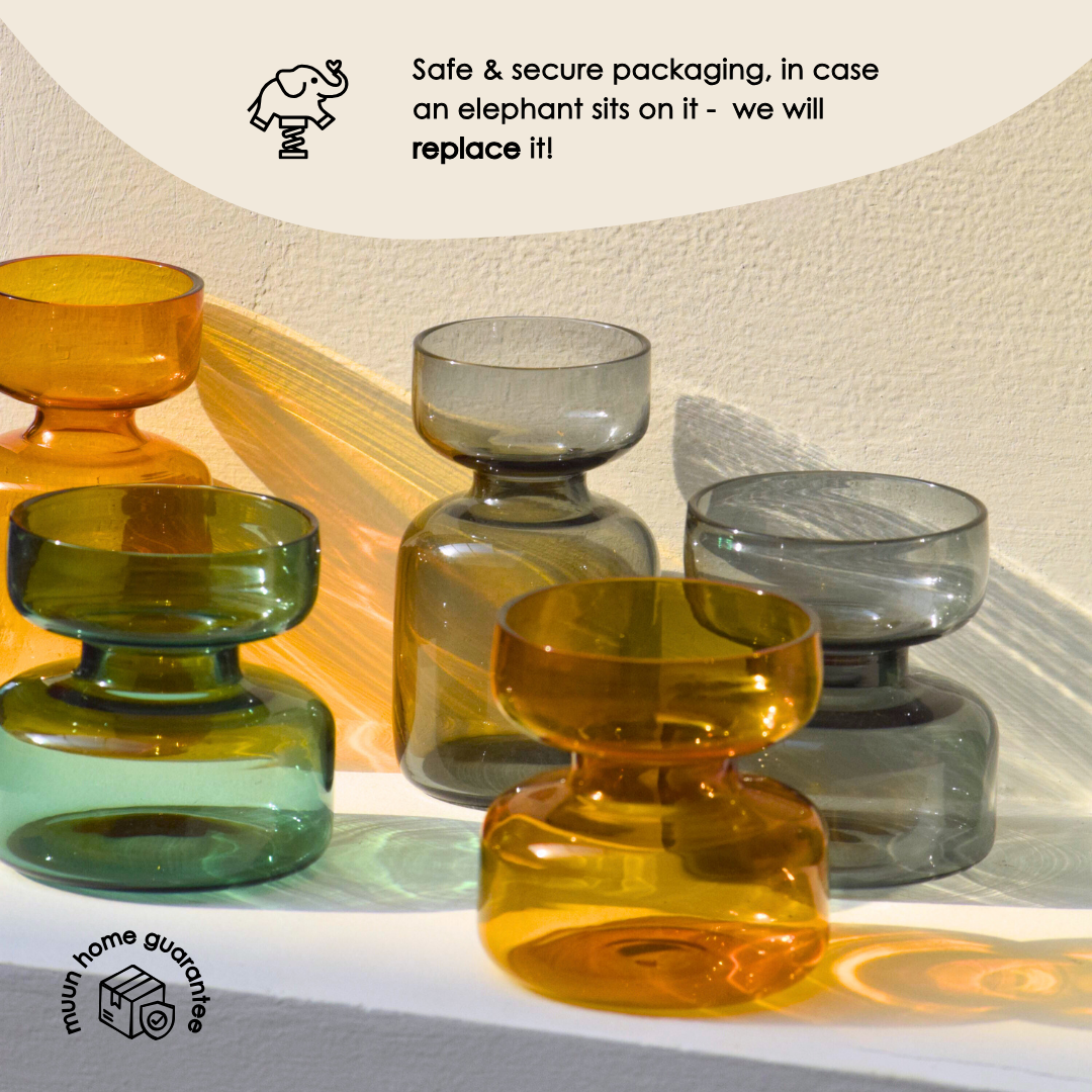 Muun Home Mini Glass Vases