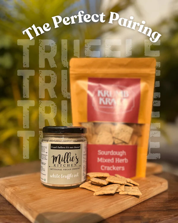 Millie's Vegan Cheese Truffle Cheese + Cracker Combo