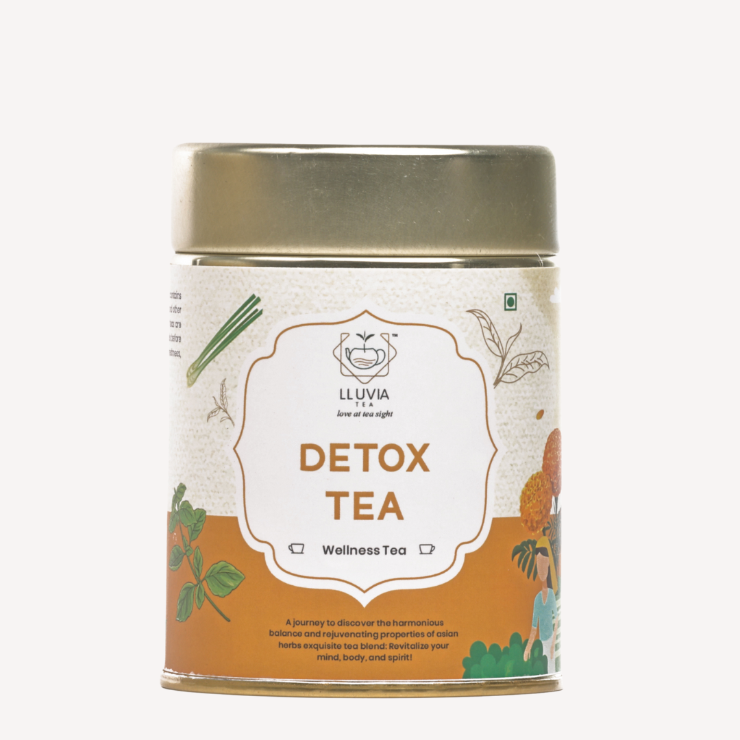 Lluvia Tea Detox Tea - Detoxification | Weight Loss | Improved Digestion (50 gm)