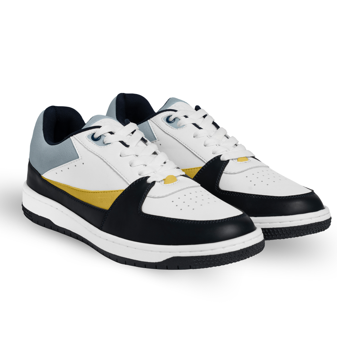 Contour Navy Color-Block Sneakers