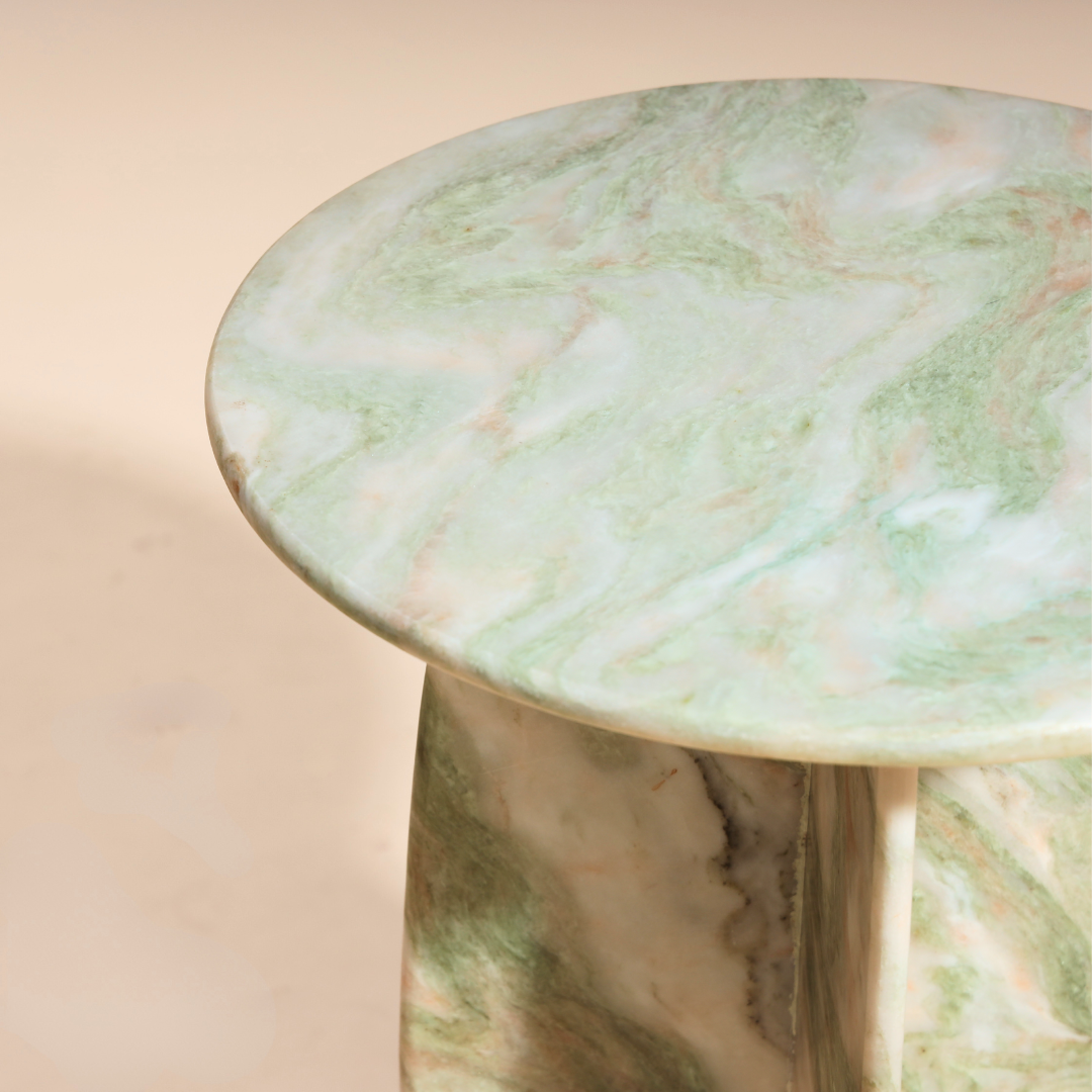 Muun Home Raio Marble Table - Pista