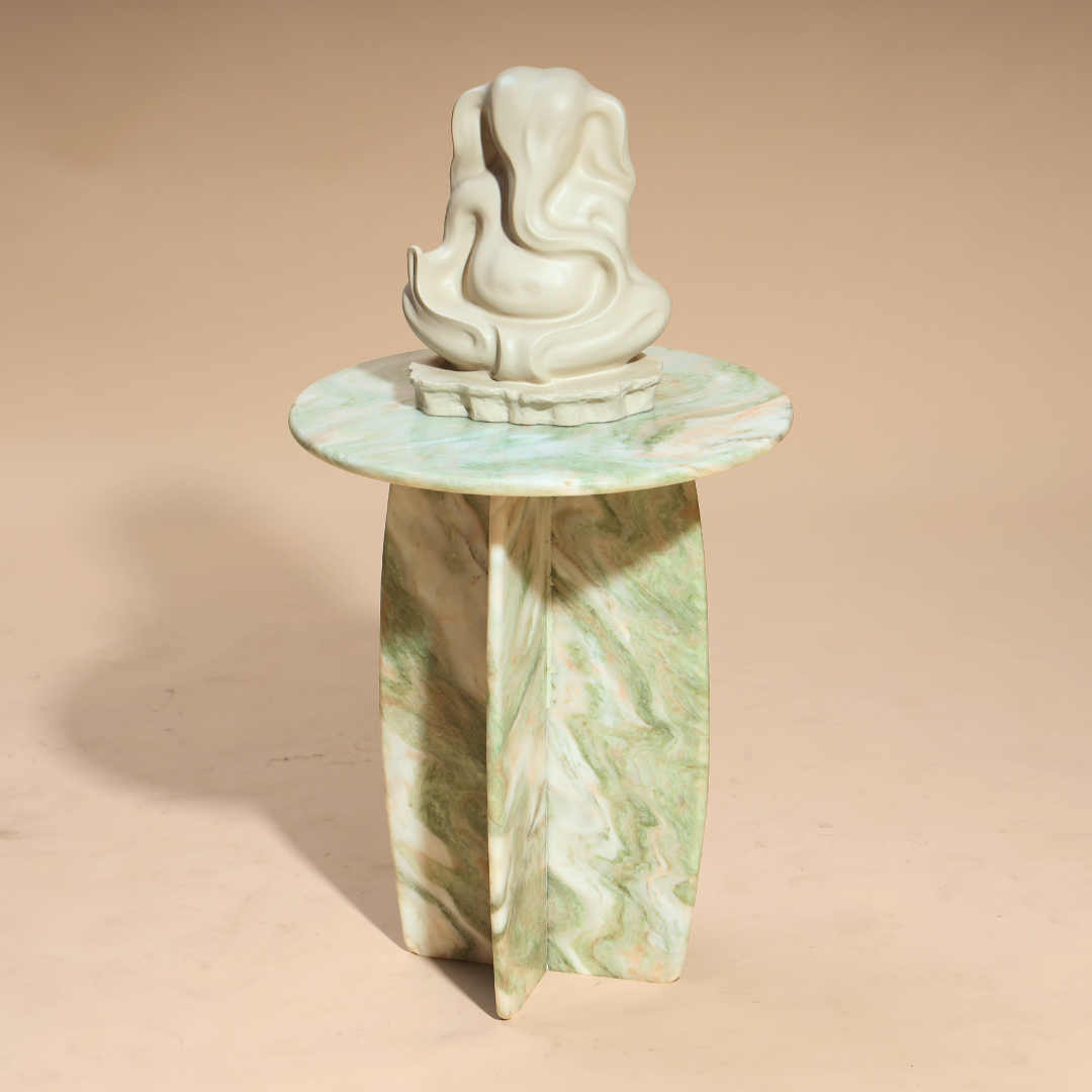 Muun Home Raio Marble Table - Pista