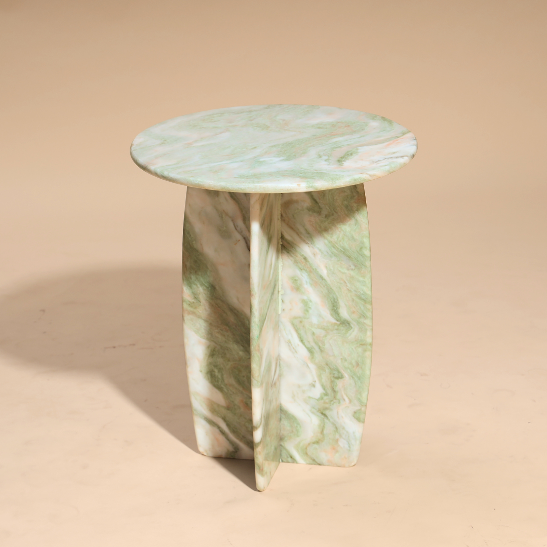 Muun Home Raio Marble Table - Pista