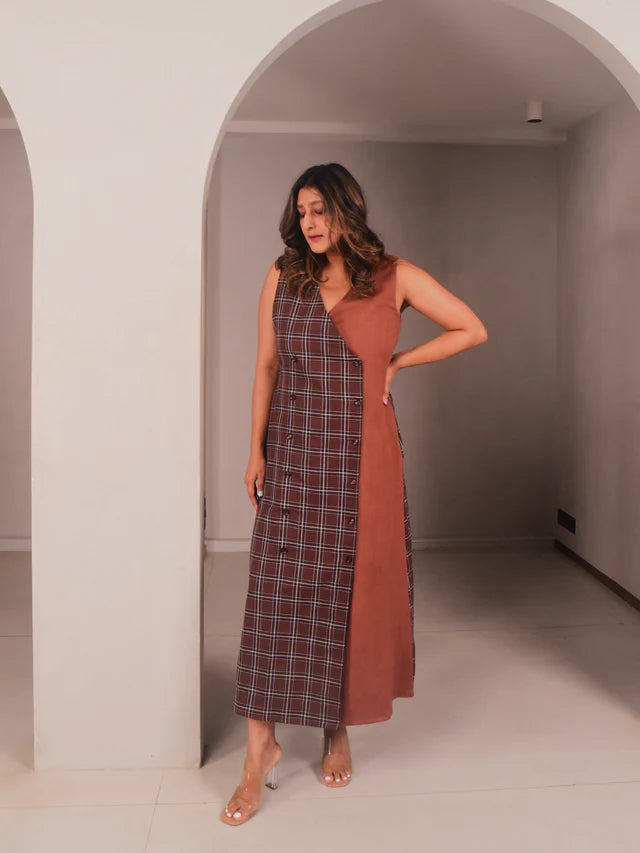 WhySoBlue Rae Long Dress