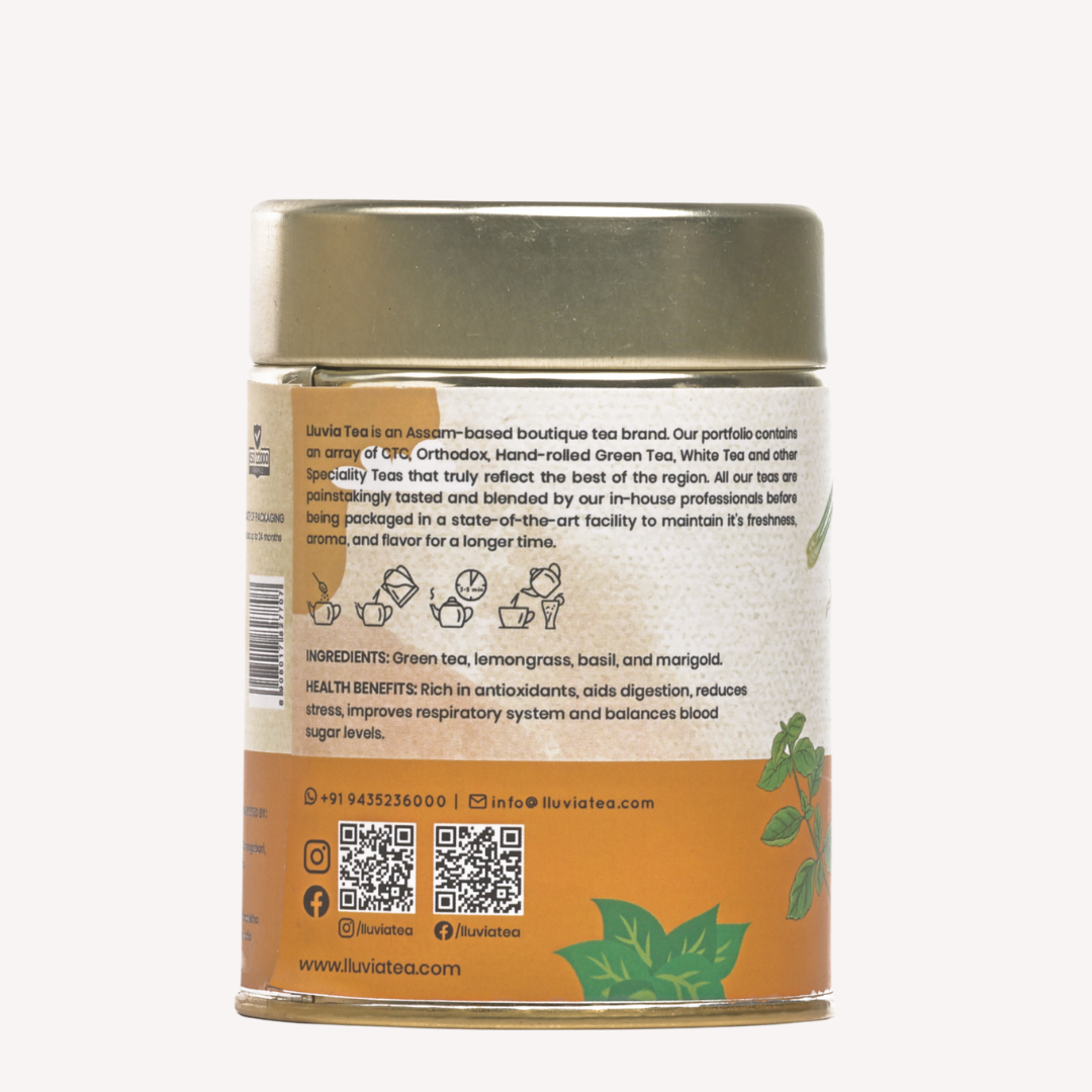 Lluvia Tea Detox Tea - Detoxification | Weight Loss | Improved Digestion (50 gm)