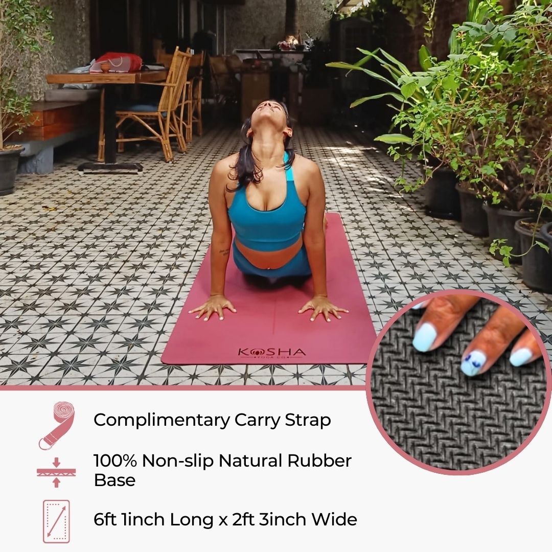 Kosha Yoga Watermelon PUre Align Yoga Mat