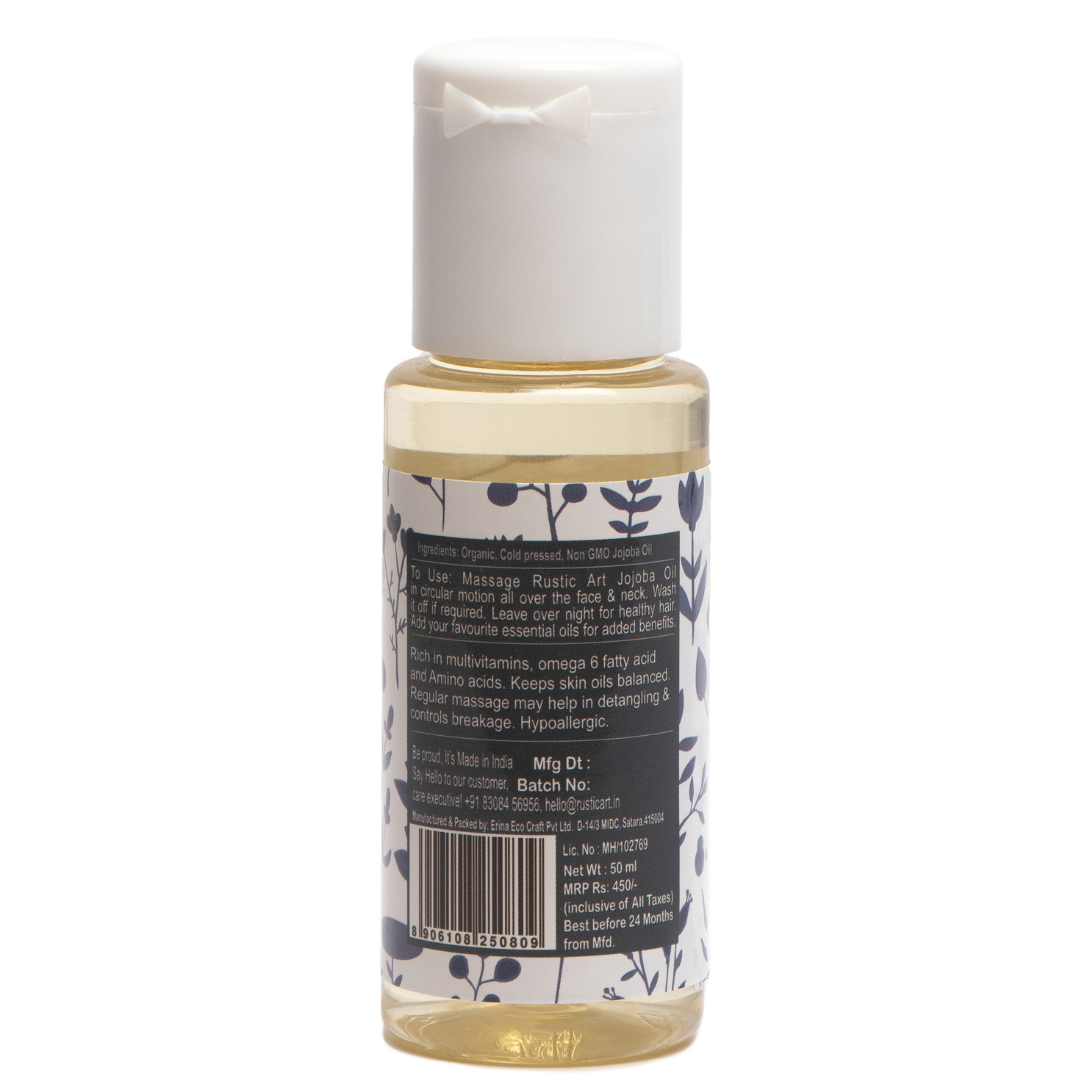 Rustic Art Organic Jojoba Oil (50ml)