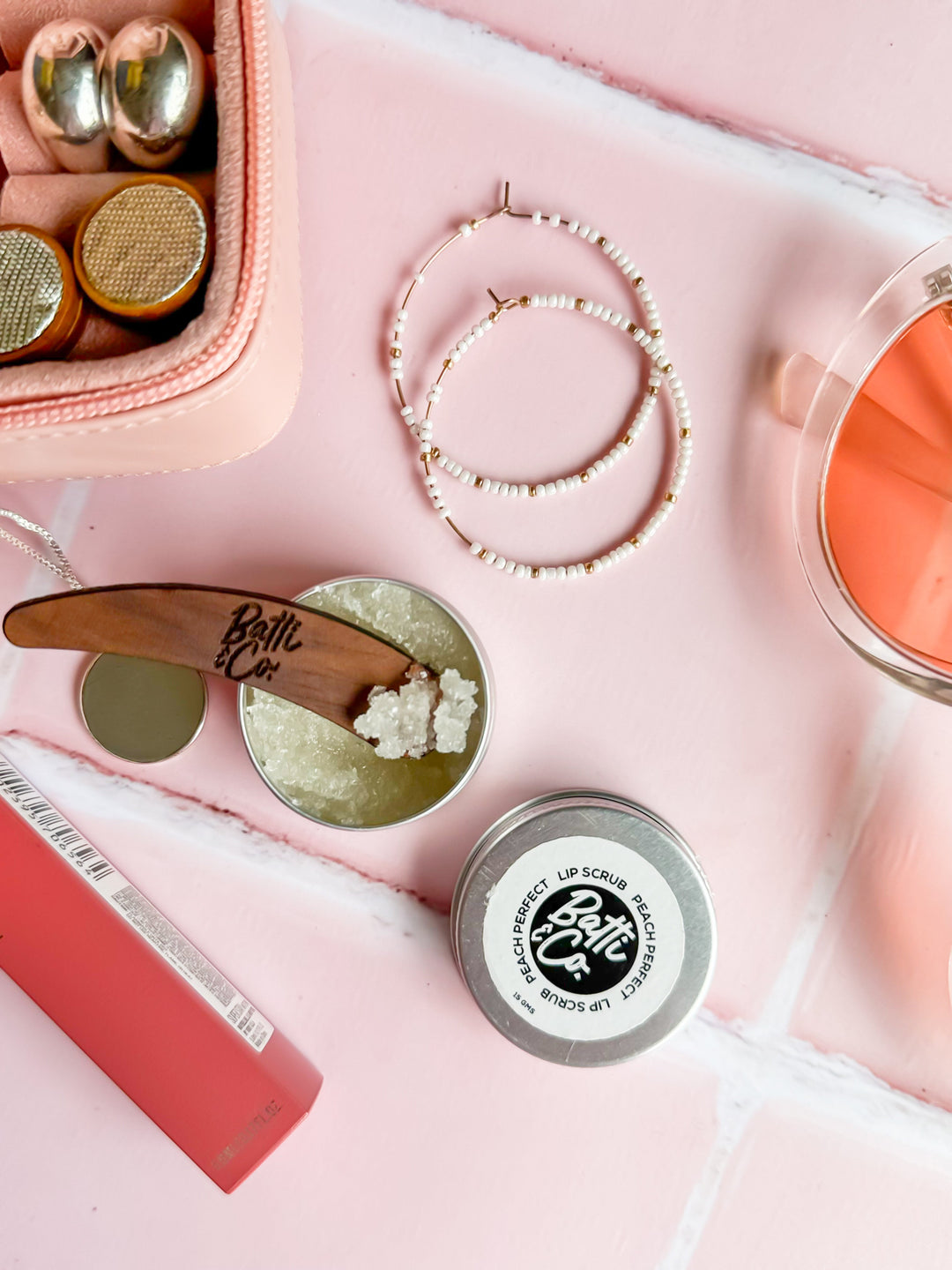 Batti & Co. Peach Perfect Lip Scrub 15g