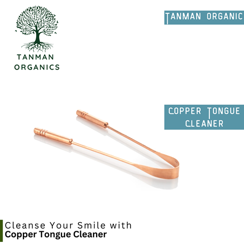 Tanman Organics Copper Tongue Cleaner (Pack of 2)