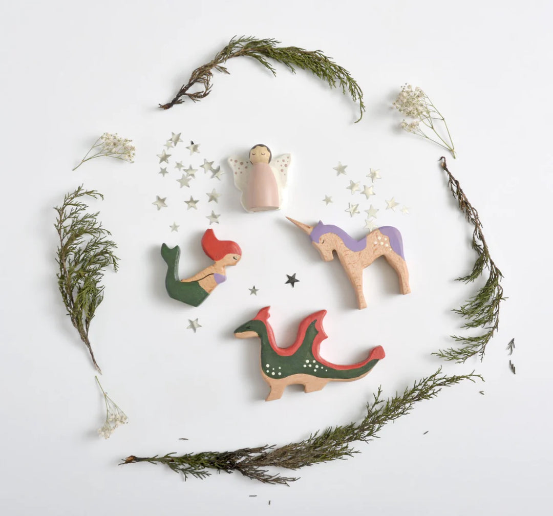 BIRCH & BUG Mystical Creatures Set of 4