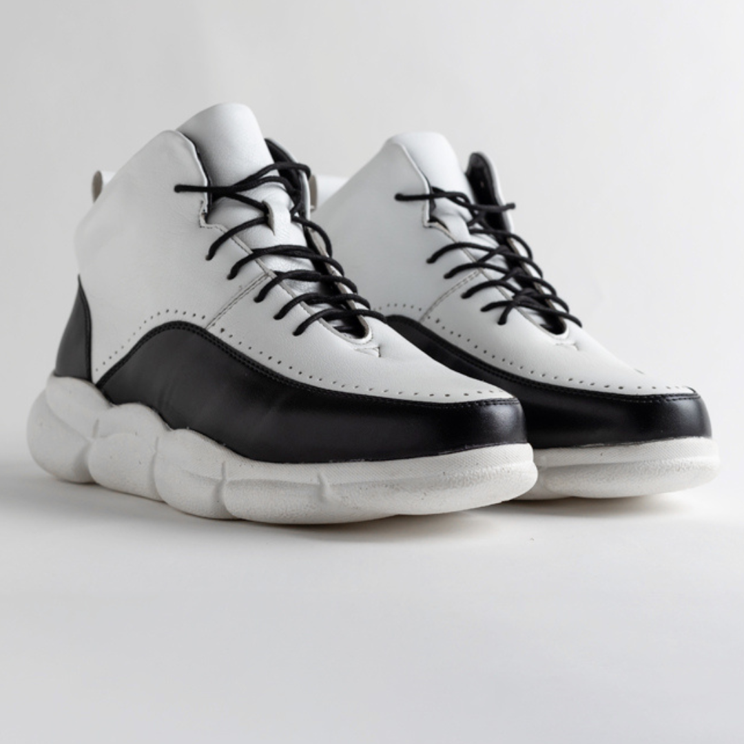 Monkstory Rebel High Top Lace Sneakers