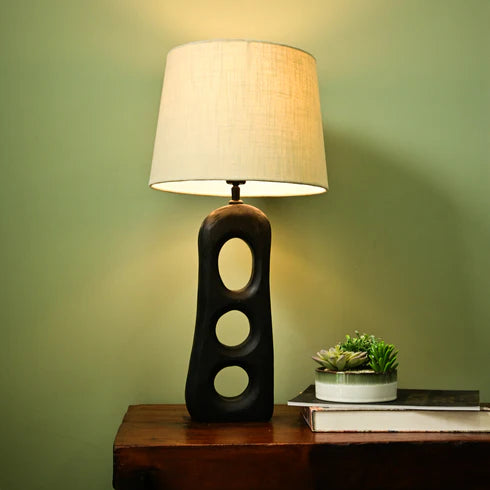 Muun Home Aries Textured Wooden Lamp