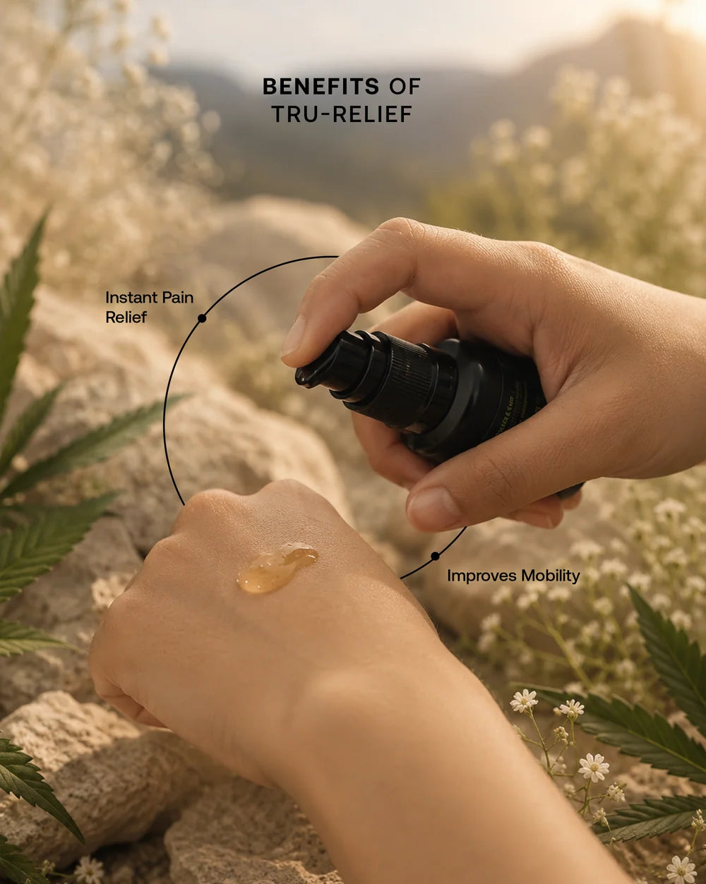 The Trost Tru-Relief Topical CBD Oil for Pain Relief
