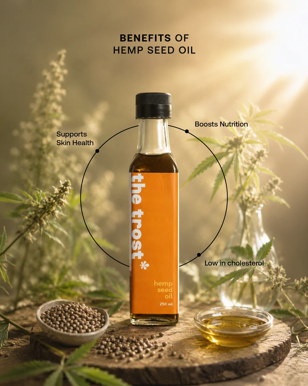 The Trost Hemp seed oil – Wholesome Hemp Seed Oil, Crafted Naturally