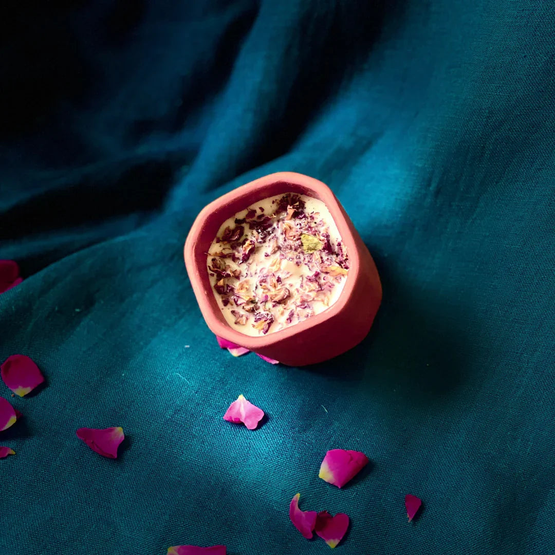 Pravaah Rowan | Hand-Poured Soy Wax Candle | Sandalwood