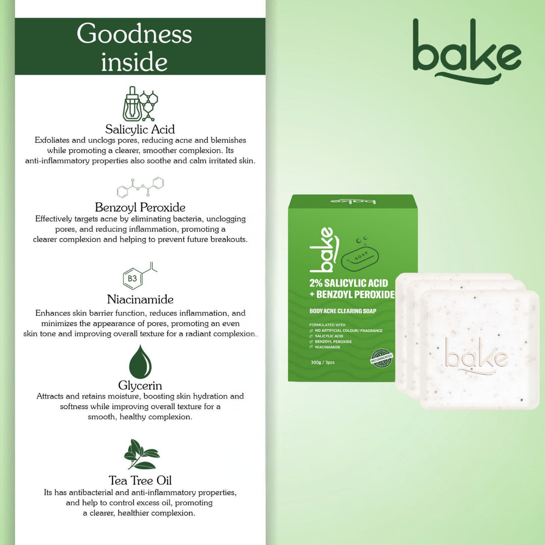 2% Salicylic Acid Soap - Pack of 3