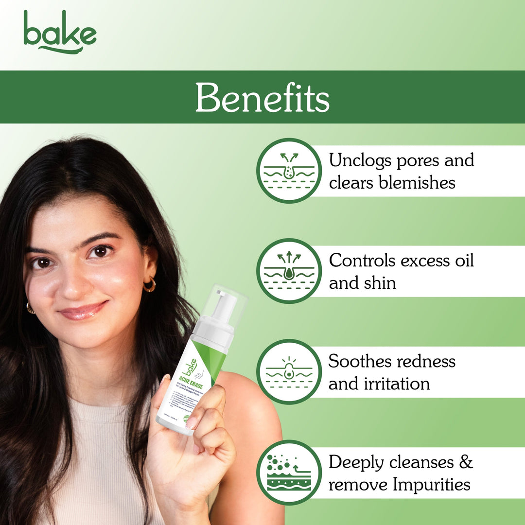 Acne Erase Foaming Face Wash