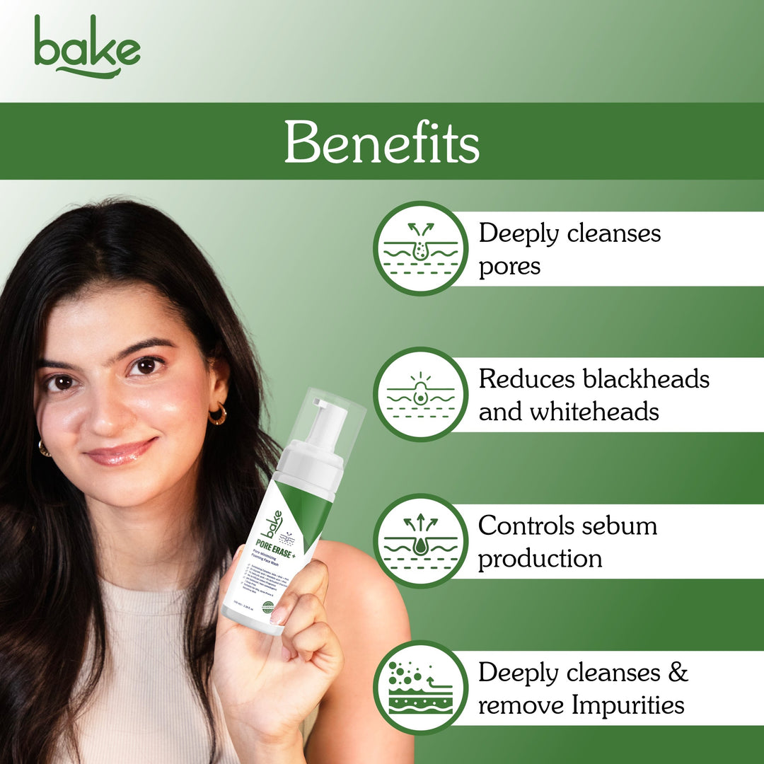 Pore Erase Foaming Face Wash