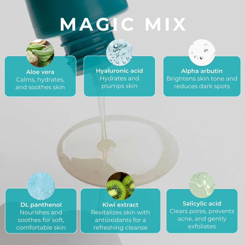 Skinvest Clear Win 100ml Face Gel Cleanser with Triple Action Formula For Men & Women