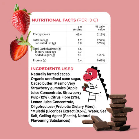 Mezmo Very Chocolate Box – Chocolate Pebbles & Fruit Gummies Combo