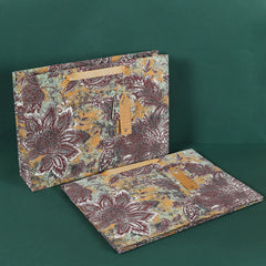 Brown Story Large Gift Bag -  Set of 3