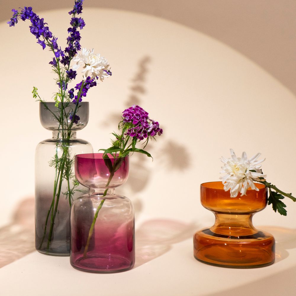 Muun Home Tinted Glass Vases