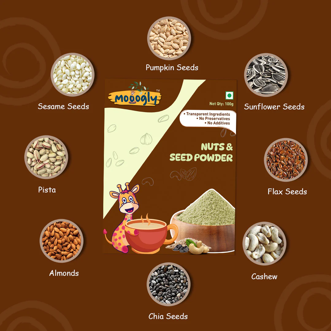 Mooogly Nuts and Seed Powder - 100 grams