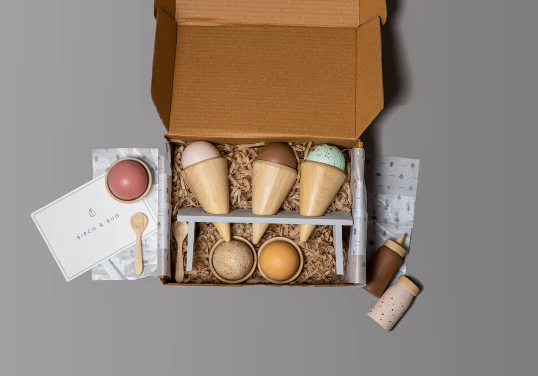 BIRCH & BUG Ice Cream Set - Set of 17