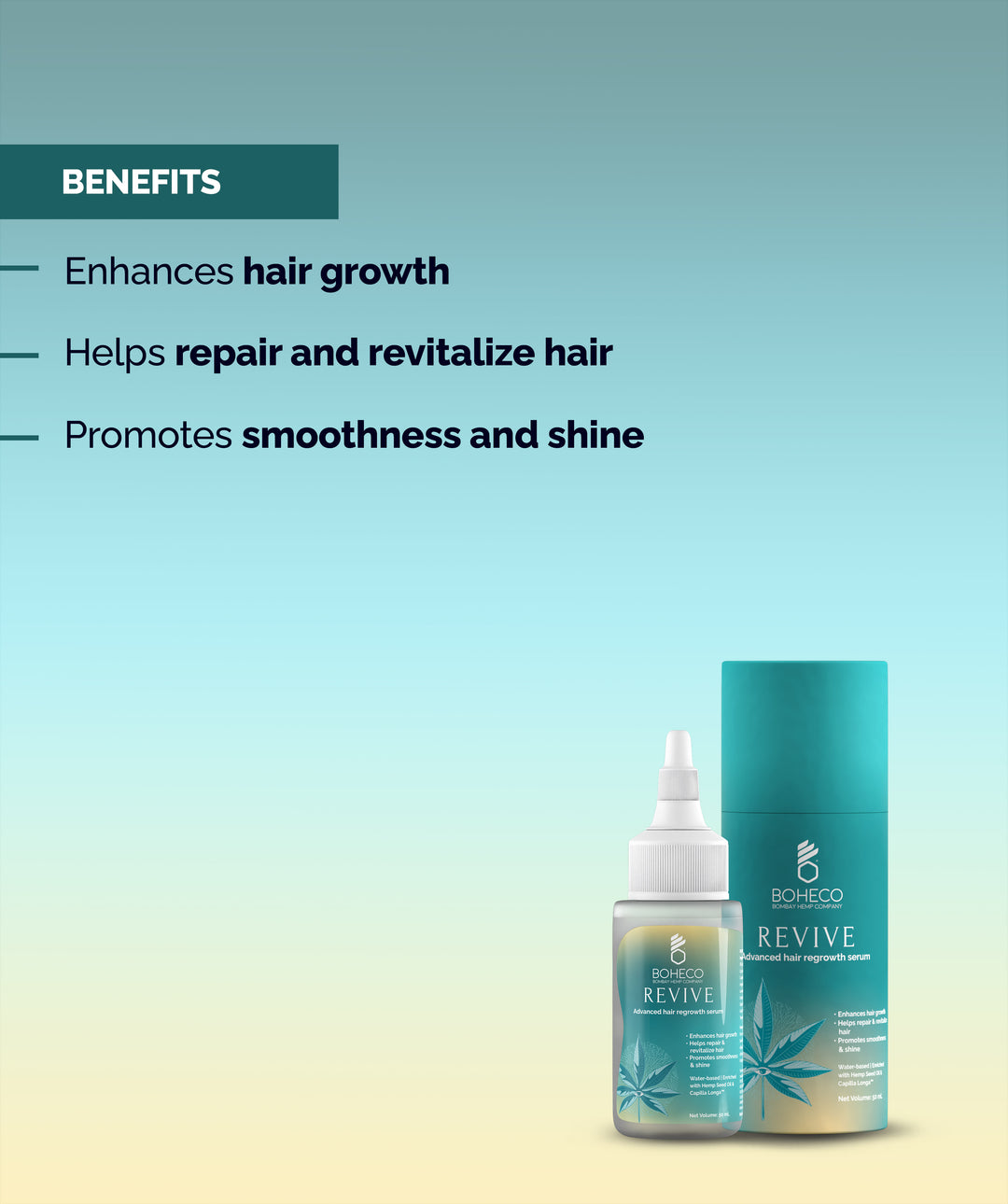 Boheco REVIVE - Advanced Hair Regrowth Serum 50ML