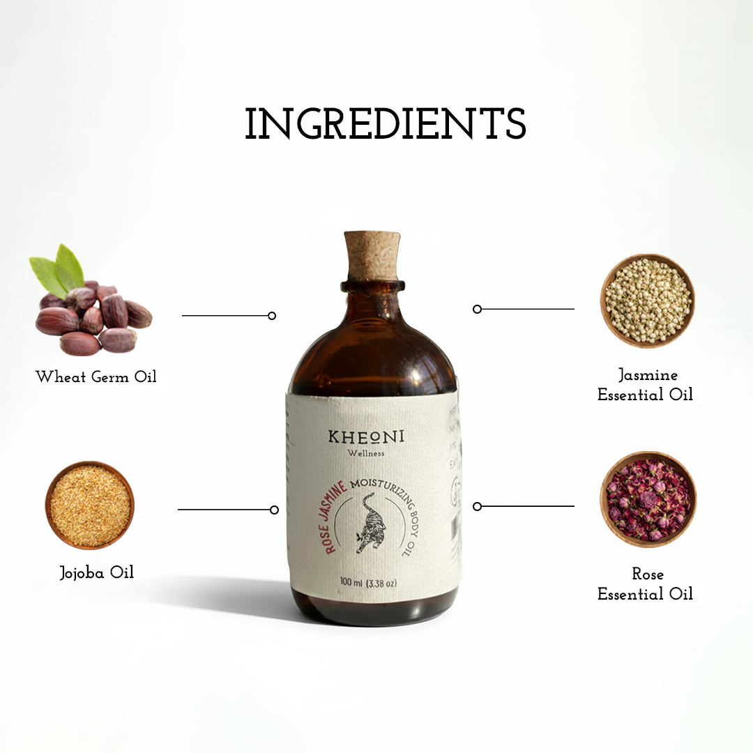 Rose Jasmine Moisturizing Body Oil