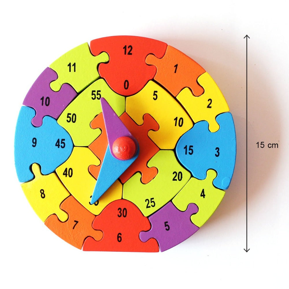 Shumee Jigsaw Puzzle-3D Clock