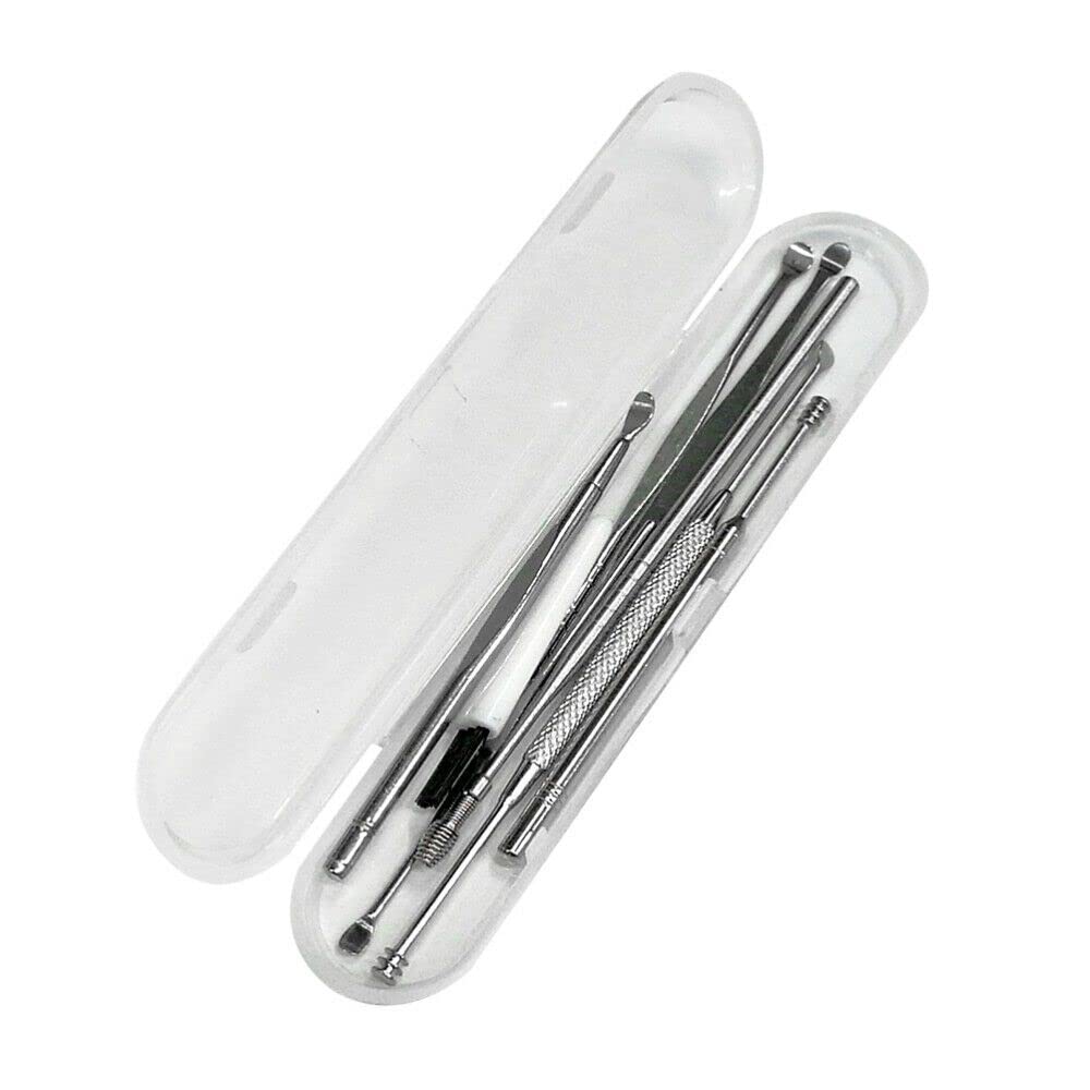 Organic B Stainless Steel Ear Care Kit | 5 pcs set | Earwax cleaning