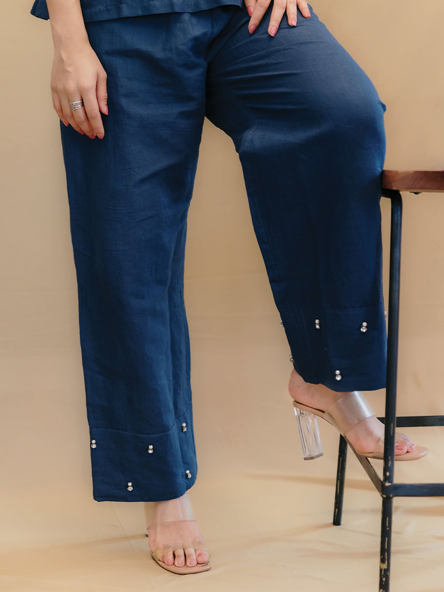 MEERA LINEN CO-ORD SET