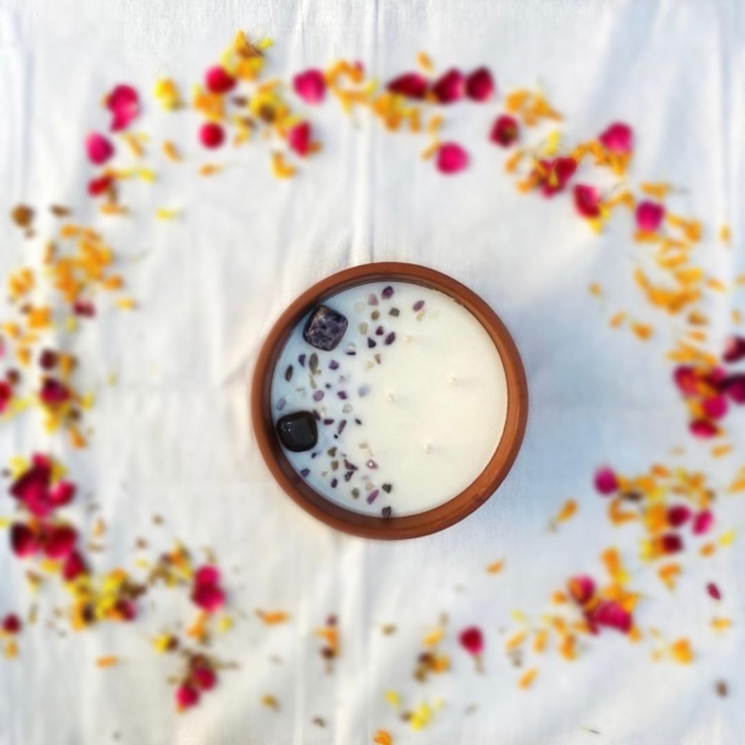 Pravaah Nalika indoor outdoor candles | 5 wick and 7 wick | citronella and peppermint