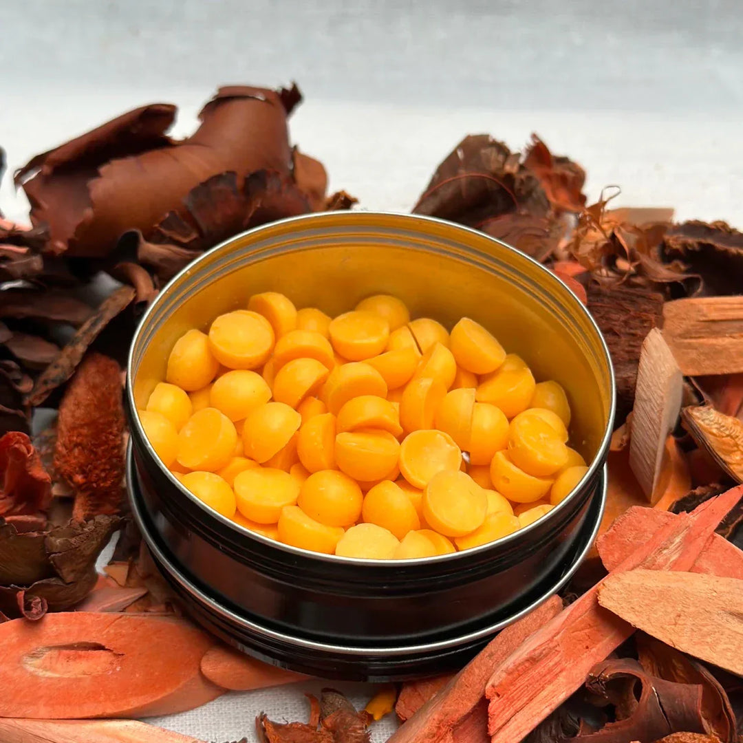Pravaah Mandarin Currant Wax Melt Beads  | Handmade in Pure Soy Wax