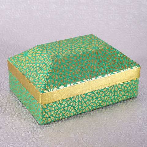 Mosaic Pyramid Shaped Box - 1 pc